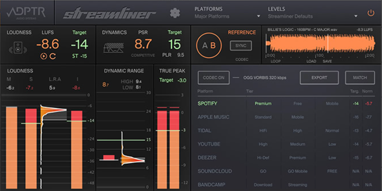 ADPTR AUDIO Streamliner