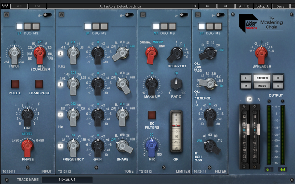 Abbey Road TG Mastering Chain