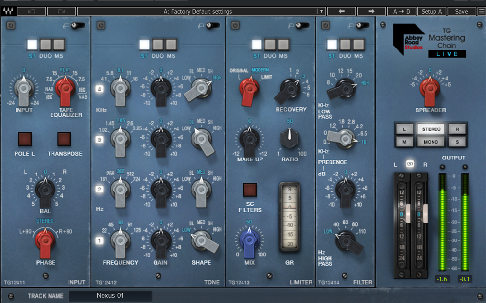 Abbey Road TG Mastering Live