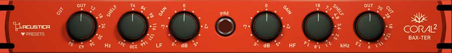 Acustica Audio Coral Baxter EQ