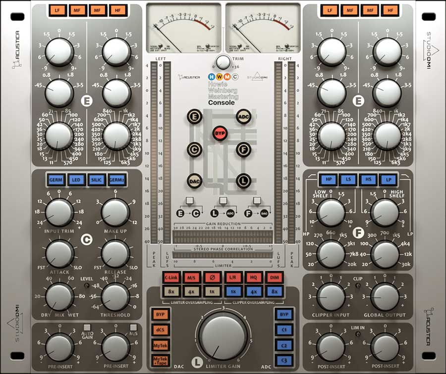 Acustica Audio Howie Weinberg Mastering Console