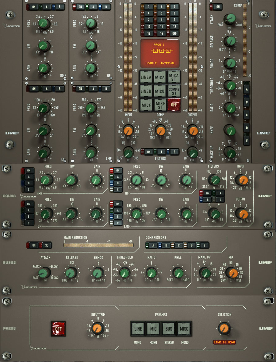 Acustica Audio Lime 1
