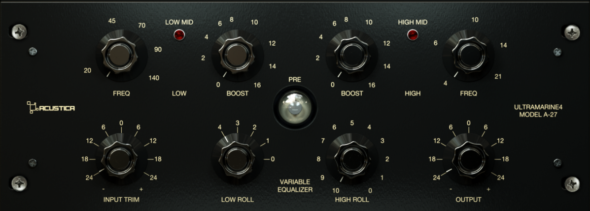 Acustica Audio Ultramarine4 A 27 EQ