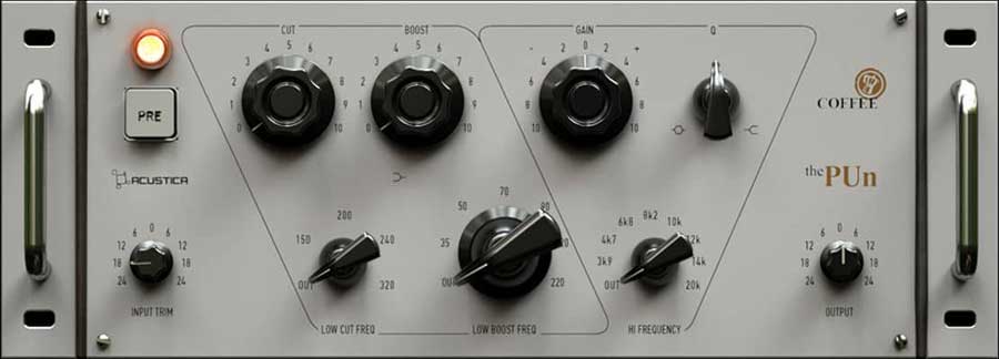 Acustica Audio coffee the pun