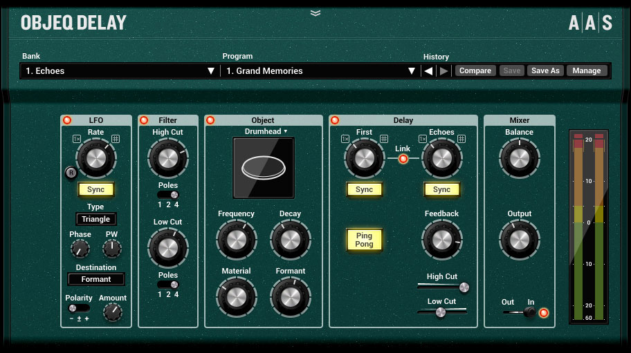 Applied Acoustics Objeq Delay
