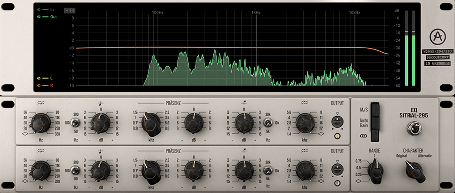 Arturia EQ SITRAL 295