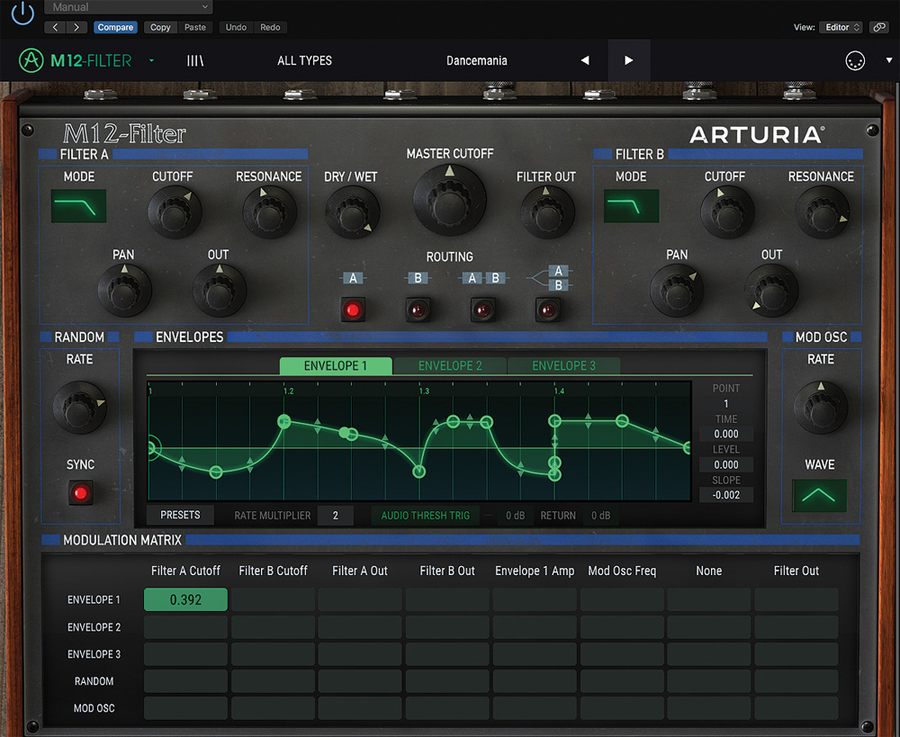 Arturia Filter M12
