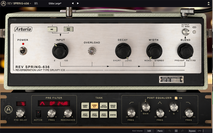 Arturia Rev SPRING 636