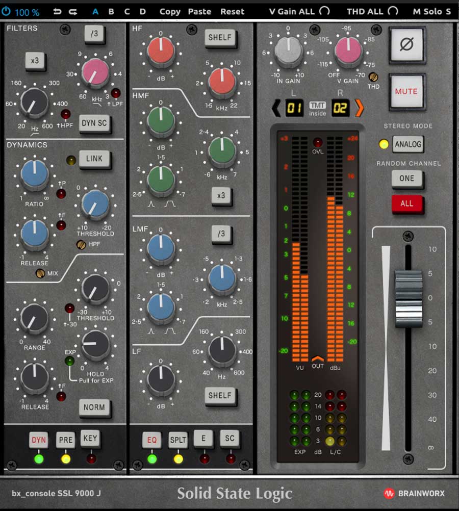Brainworx bx console SSL 9000 J