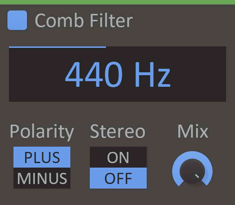 KiloHearts Comb Filter