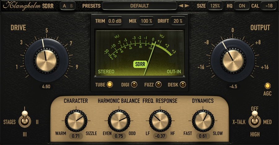 Klanghelm SDRR2tube