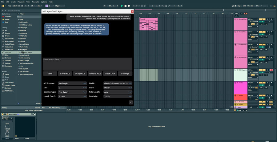 MIDI Agent