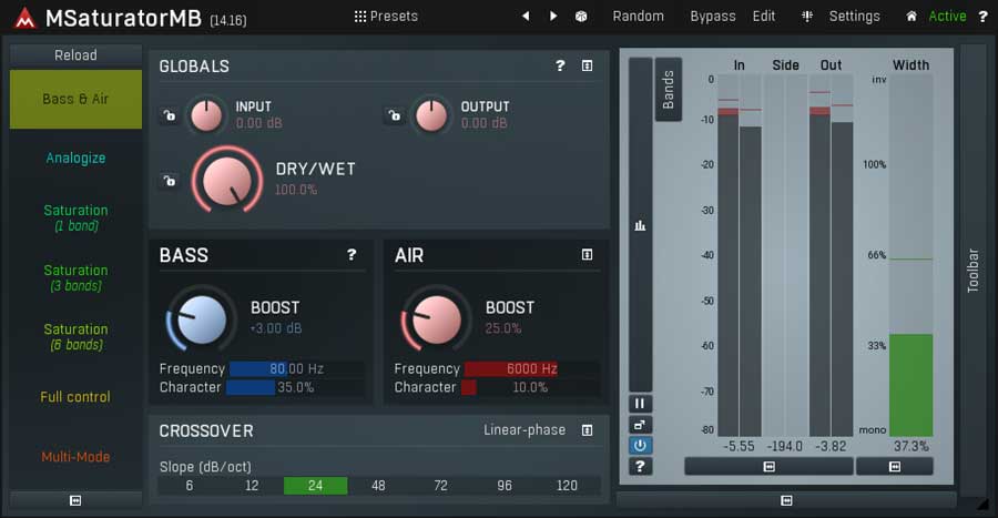 MeldaProduction MSaturatorMB