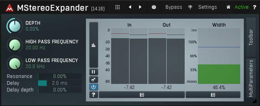 MeldaProduction MStereoExpander
