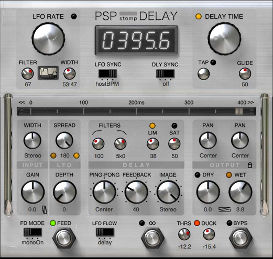 PSP Audioware stompDelay
