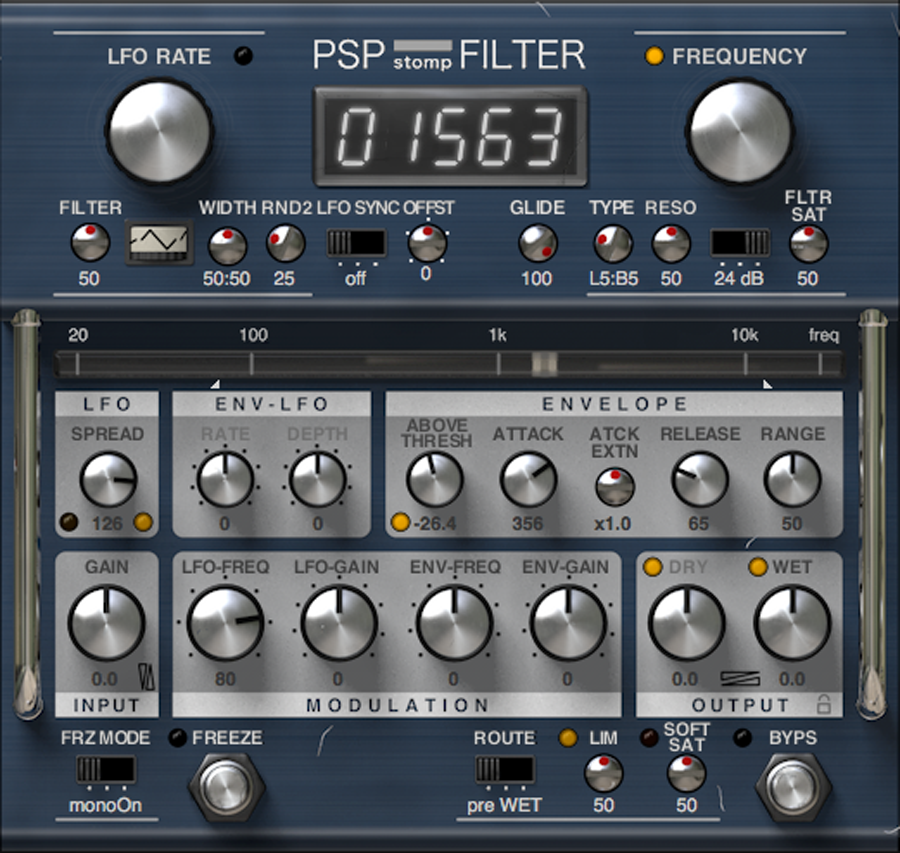 PSP Audioware stompFilter