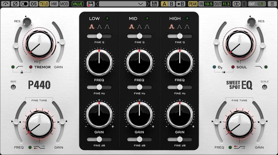 Pulsar Modular P440 Sweet Spot EQ