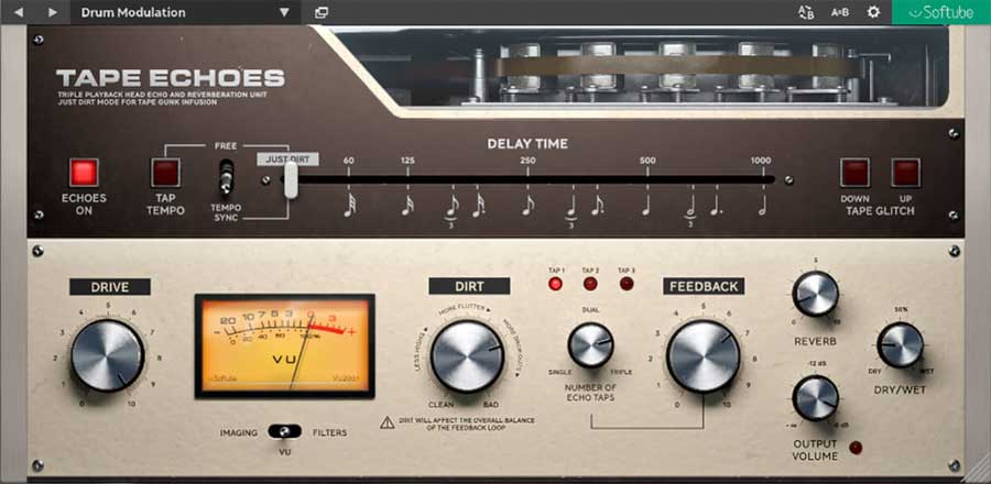 Softube Tape Echoes