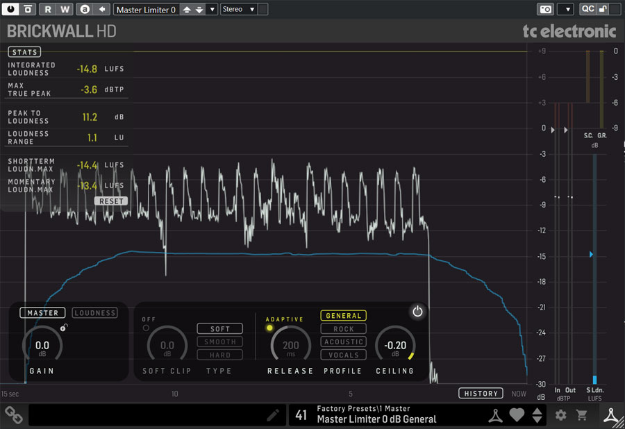 TC Electronic Brickwall HD