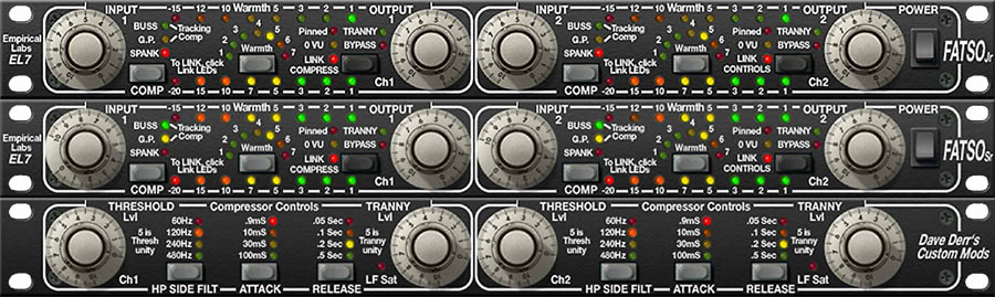 Universal Audio FATSO Jr Sr Analog Tape Simulator and Compressor