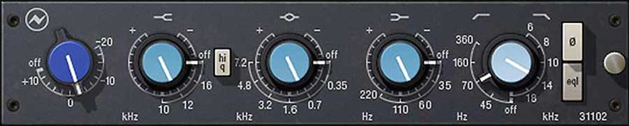 Universal Audio Neve 31102 31102SE Classic Console EQs