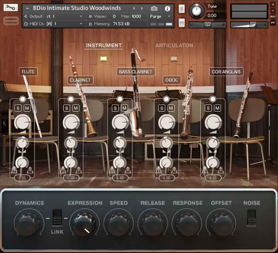 8Dio Intimate Studio Woodwinds