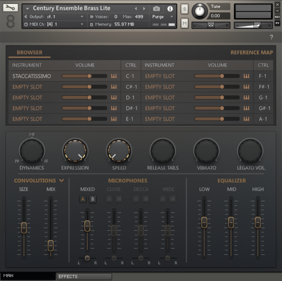 The New Century Ensemble Brass LITE1