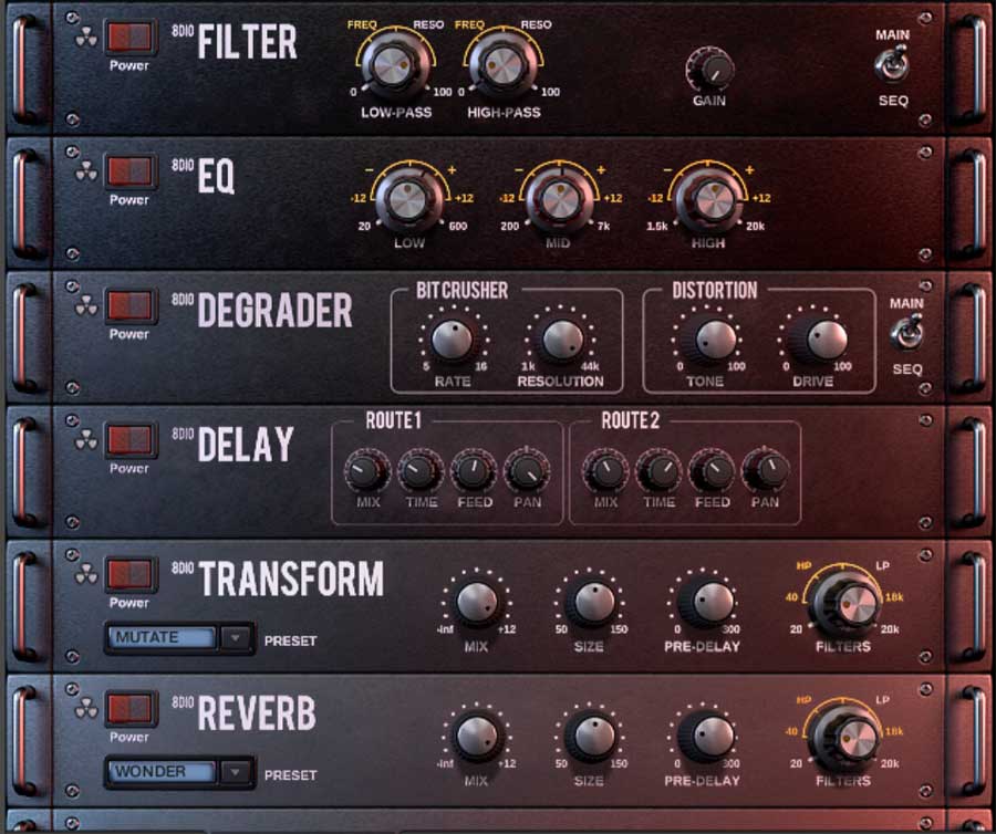 8dio Supercluster Recordings of the Universe2