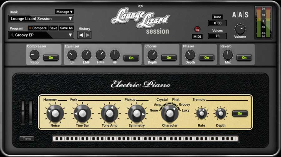 AppliedAcousticsSystems Lounge Lizard Session