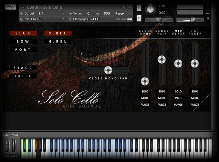 Aria Sounds Solo Chello