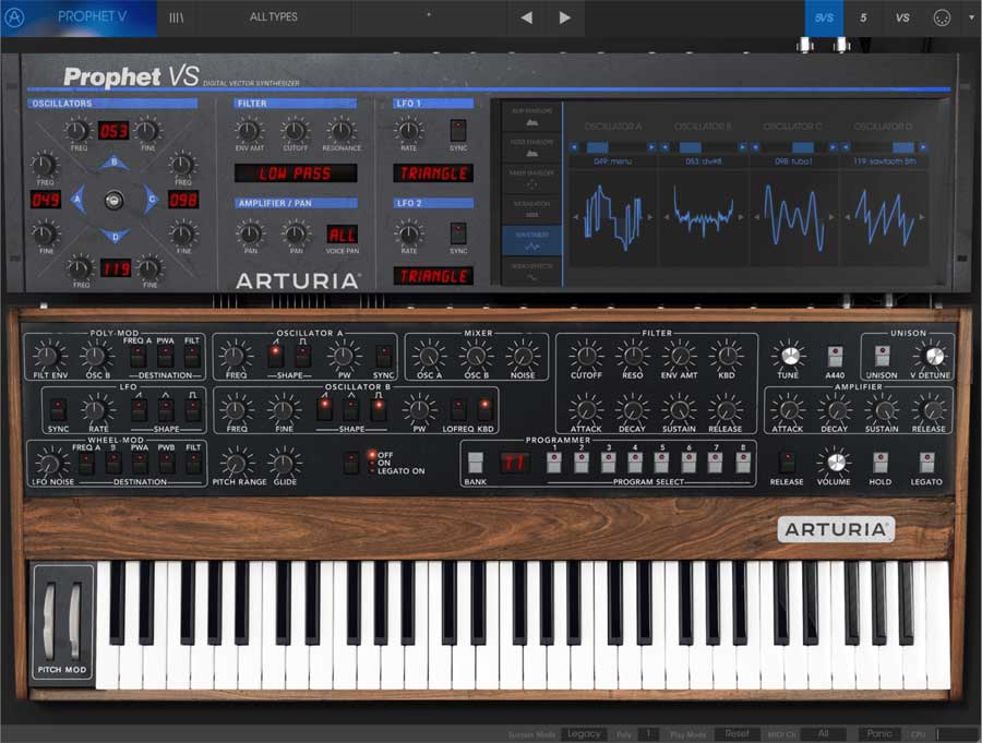Arturia Prophet V