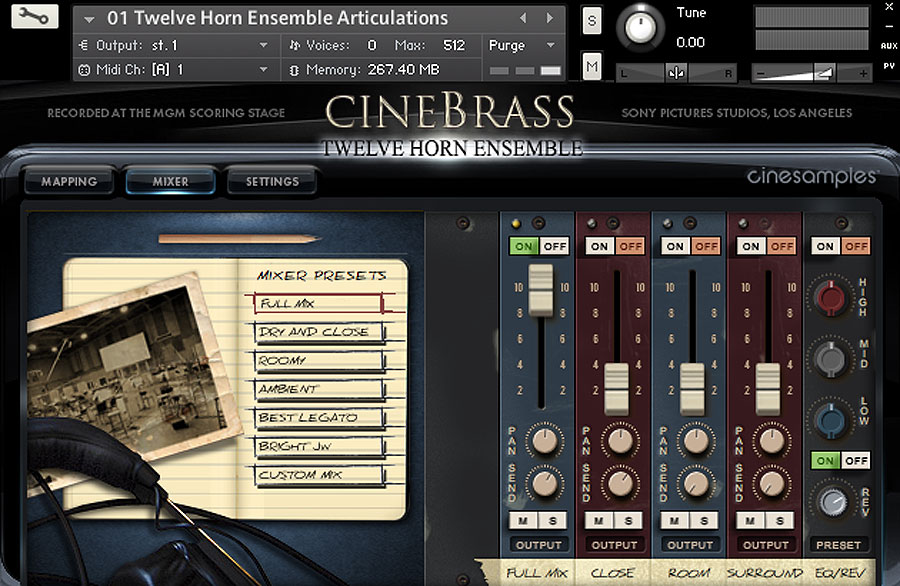 Cinesamples CineBrass Twelve Horn Ensemble