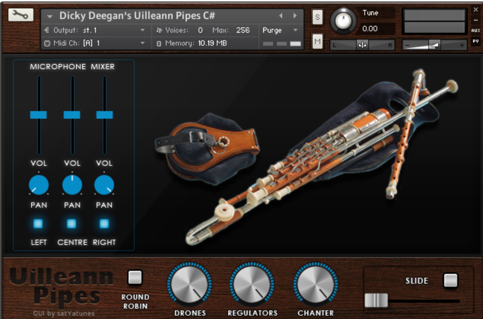 Dicky Deegans Uilleann Pipes