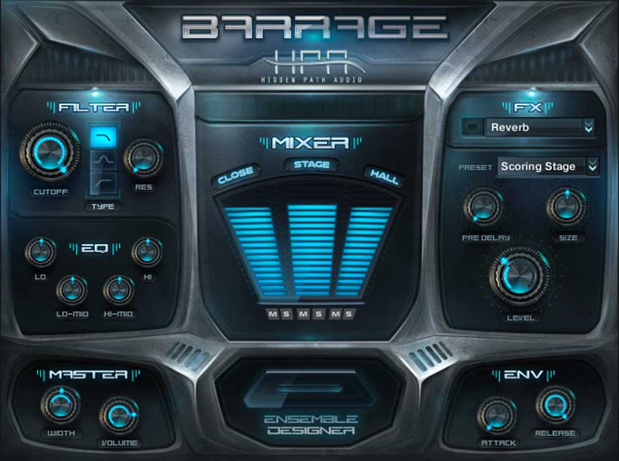 Hidden Path Audio Barrage