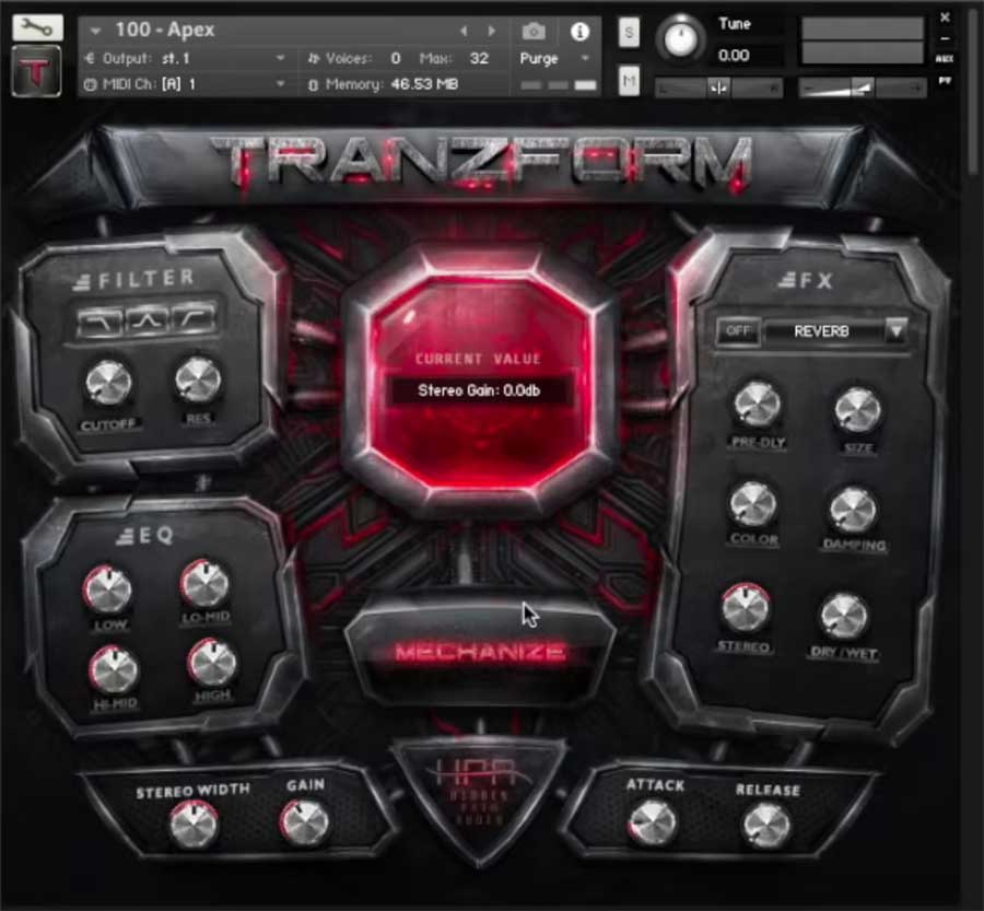 Hidden Path Audio Tranzform