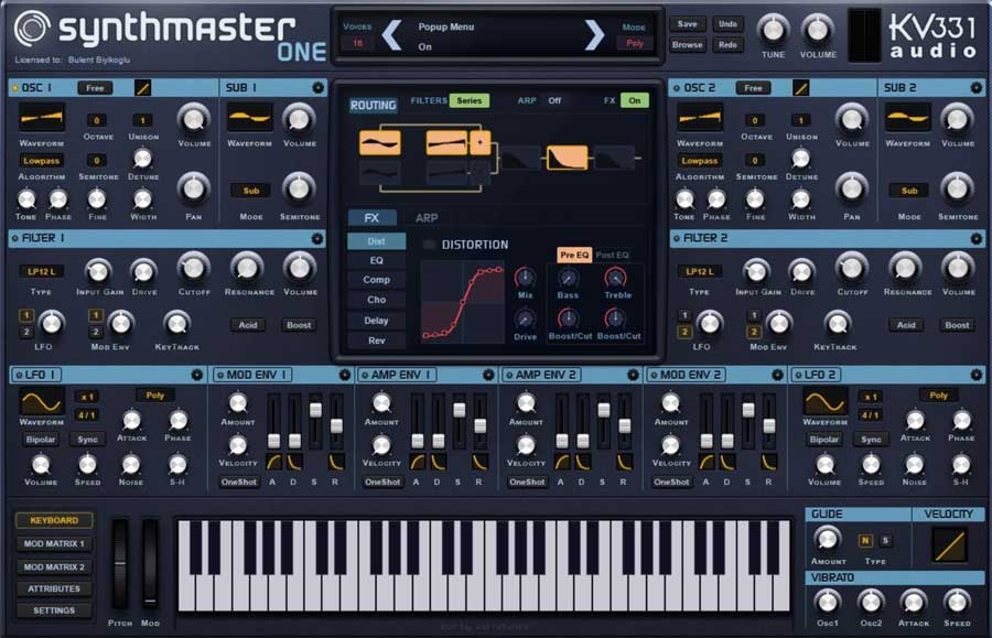 KV331 Audio SynthMaster One