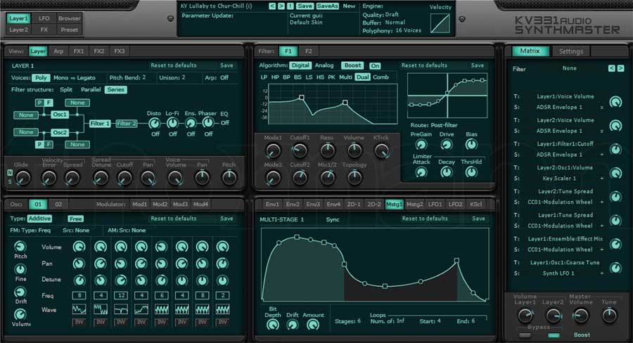 KV331 Audio Synthmaster