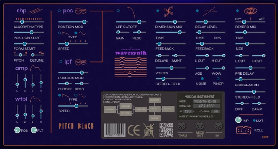 Karany Sounds Wavesynth Pitch Black