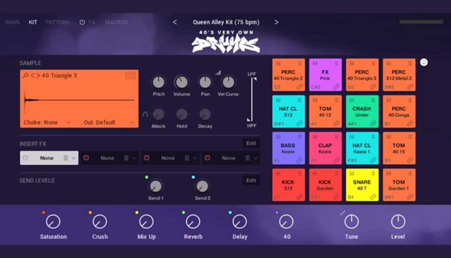 Native Instruments 40s very own Drums