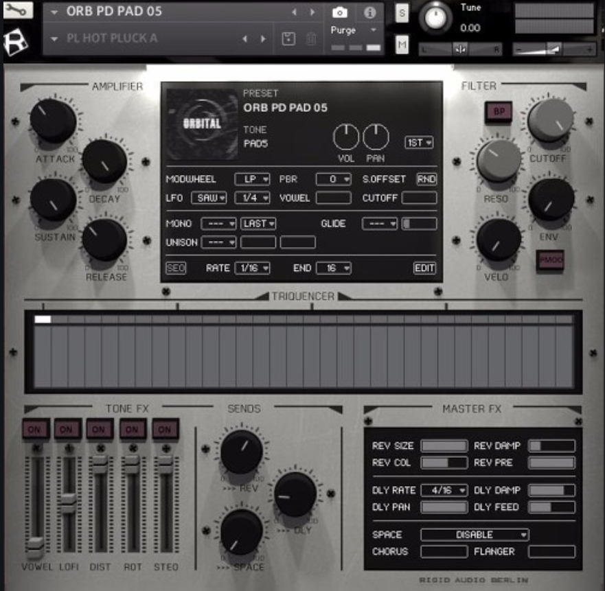 Rigid Audio Orbital