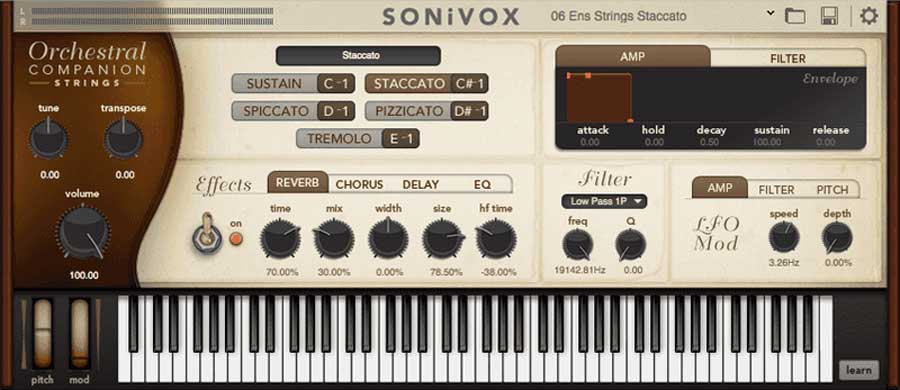 SONiVOX Orchestral Companion Strings
