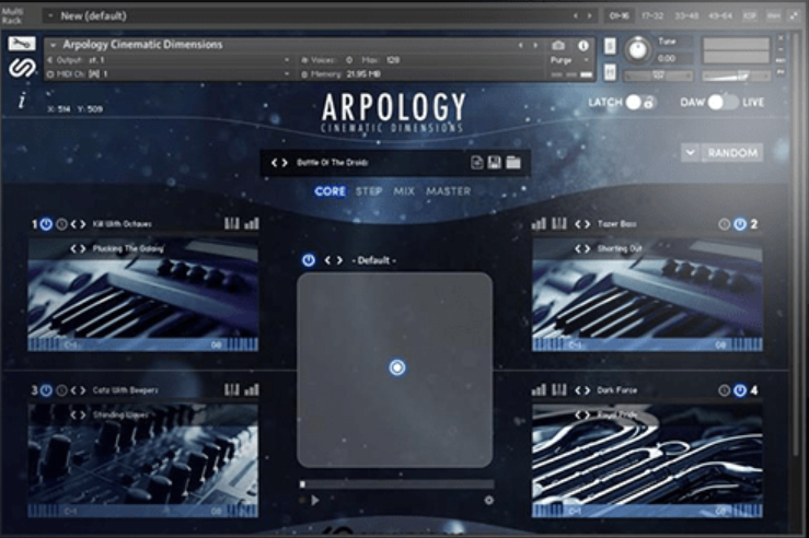 Sample Logic ARPOLOGY Cinematic Dimensions