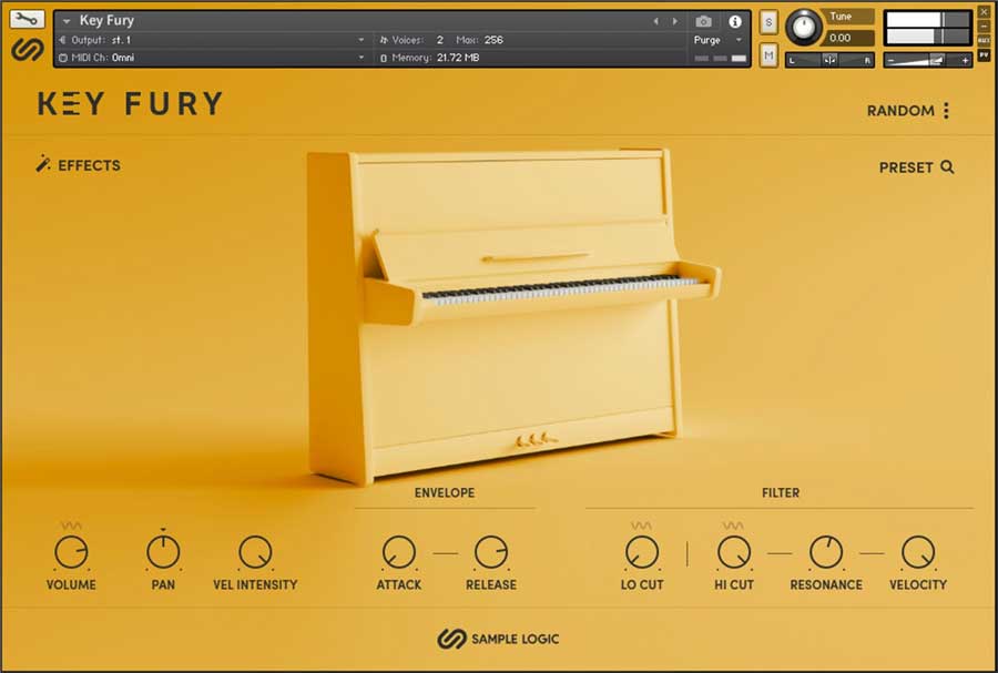 Sample Logic Key Fury