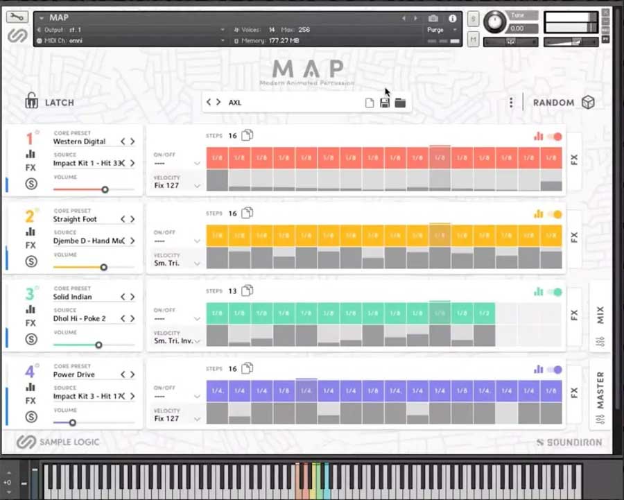 Sample Logic Modern Animated Percussion