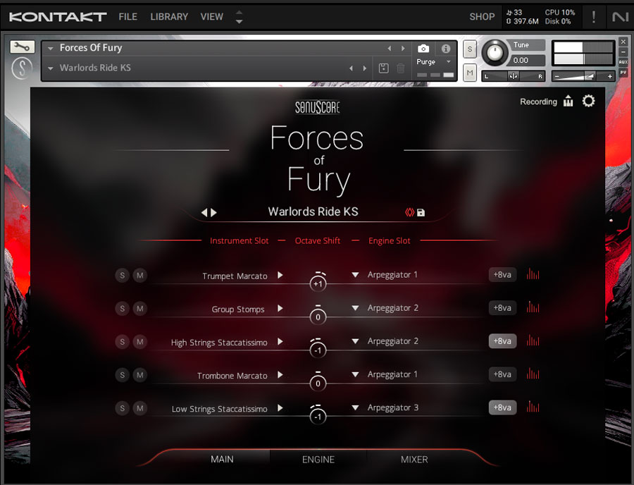 Sonuscore Forces of Fury