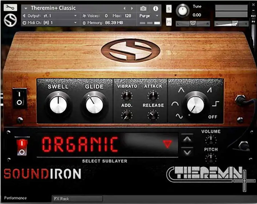 Soundiron Theremin plus