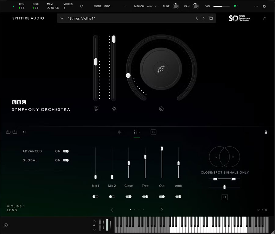 Spitfire Audio BBC Symphonic Orchestra Professional