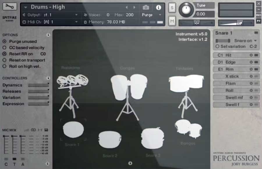 Spitfire Audio Spitfire Percussion