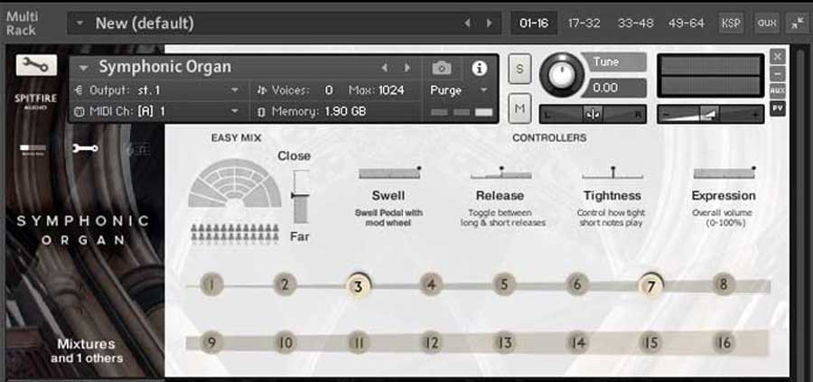 Spitfire Audio Symphonic Organ