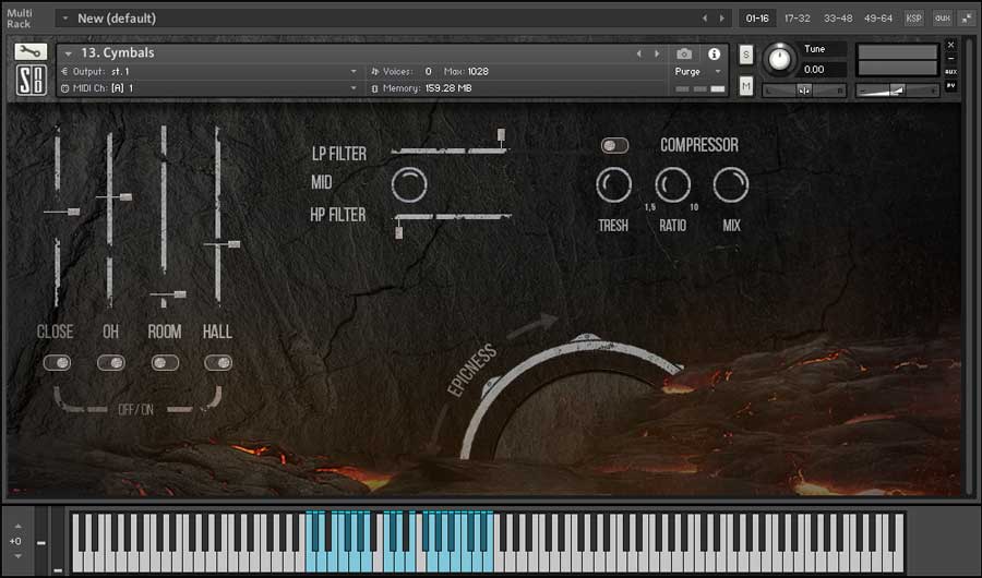 Splash Sound Epic Percussion 2
